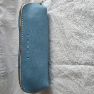 Portland Leather goods sidekick pouch in Dream